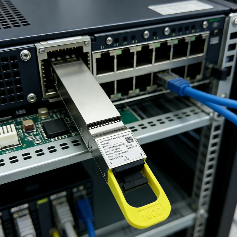 NVIDIA MMS4A00 Compatible 1.6T Twin-Port OSFP DR4 Transceiver